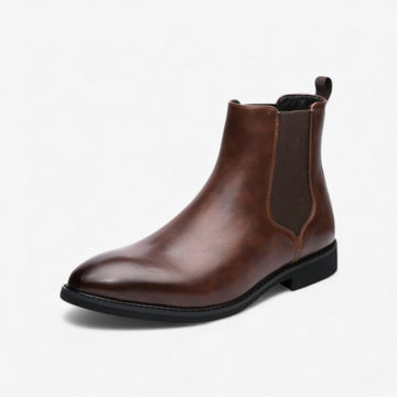 Men's casual leather chelsea boots