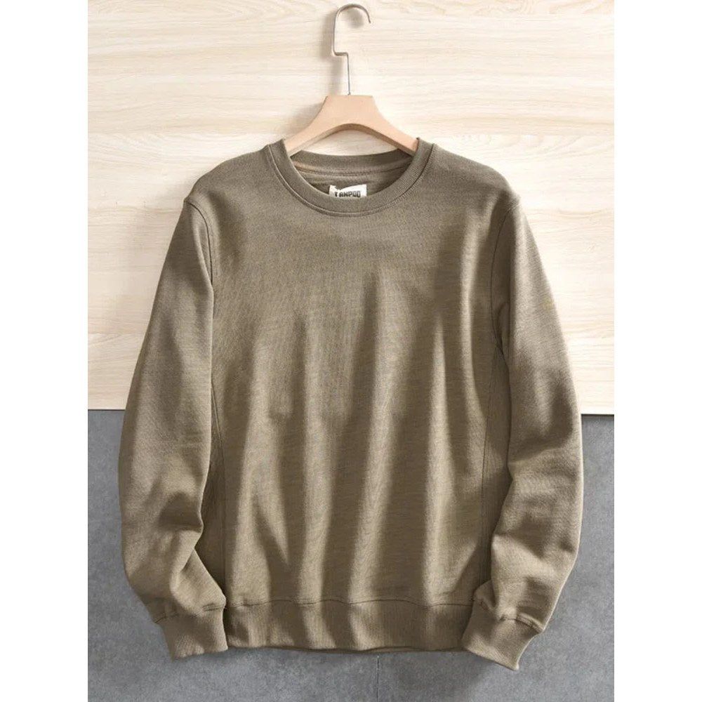 Men's cotton fitness sweatshirt