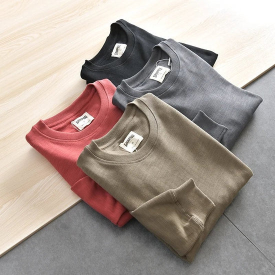 Men's cotton fitness sweatshirt