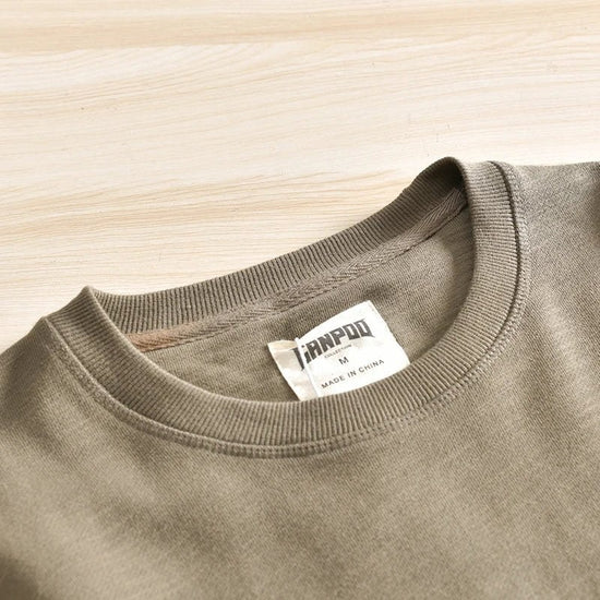 Men's cotton fitness sweatshirt
