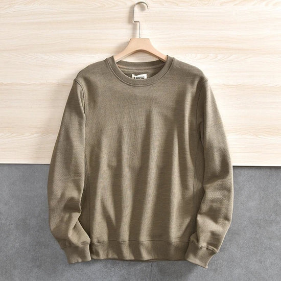 Men's cotton fitness sweatshirt