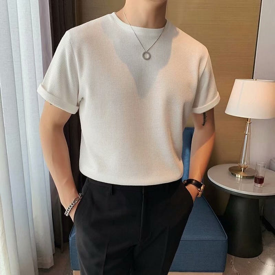 Men's crew-neck short-sleeve t-shirt