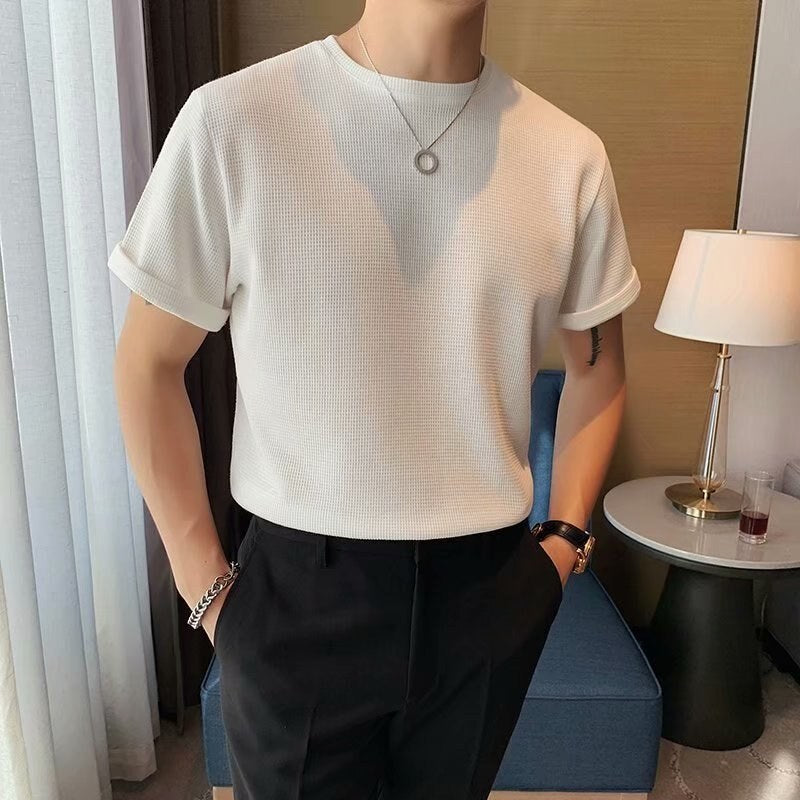 Men's crew-neck short-sleeve t-shirt