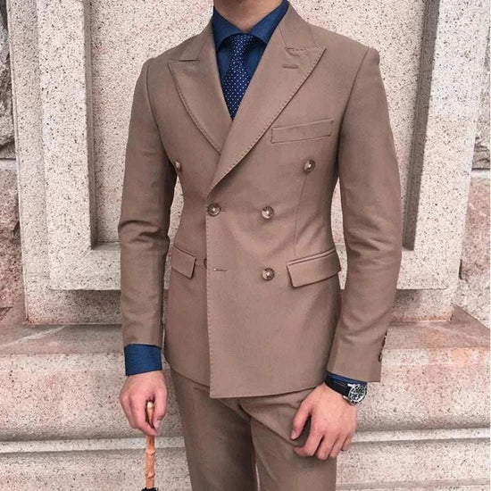 Men's elegant wedding suit