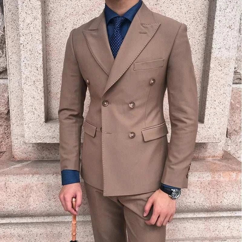 Men's elegant wedding suit