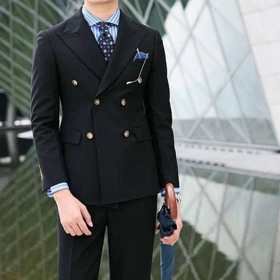 Men's elegant wedding suit