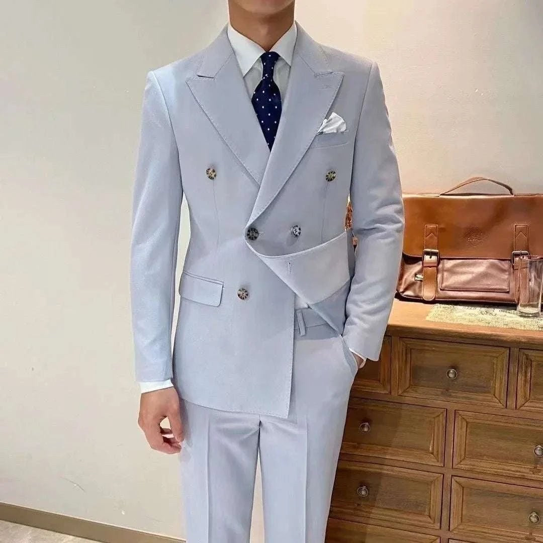 Men's elegant wedding suit