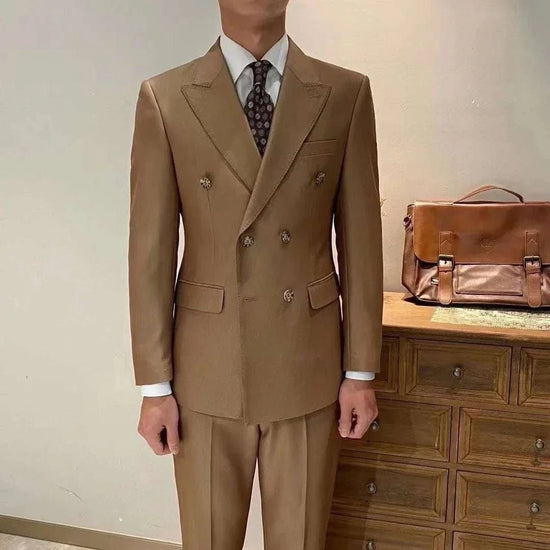 Men's elegant wedding suit
