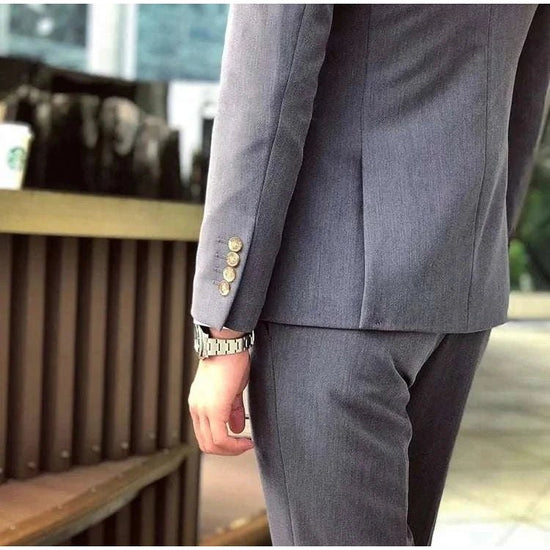 Men's elegant wedding suit