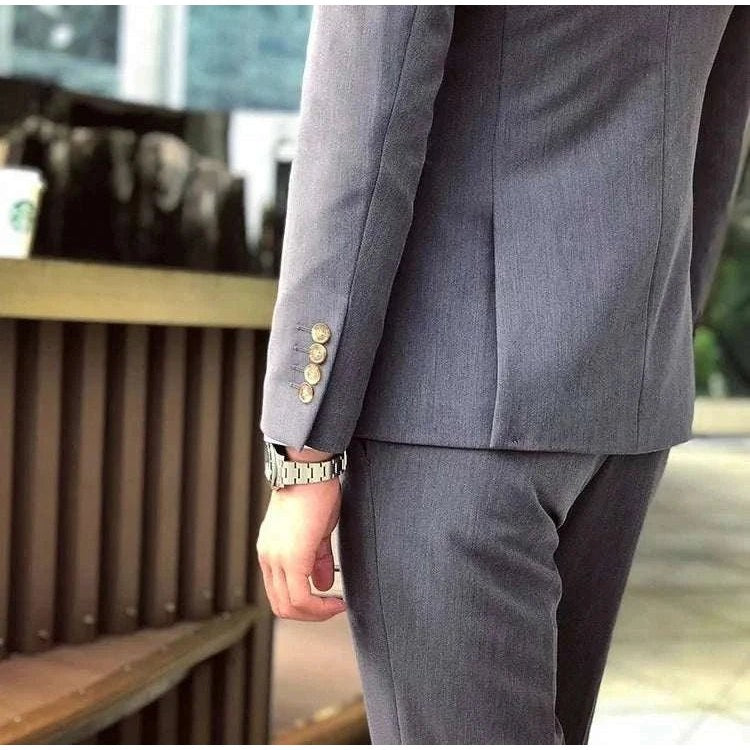 Men's elegant wedding suit