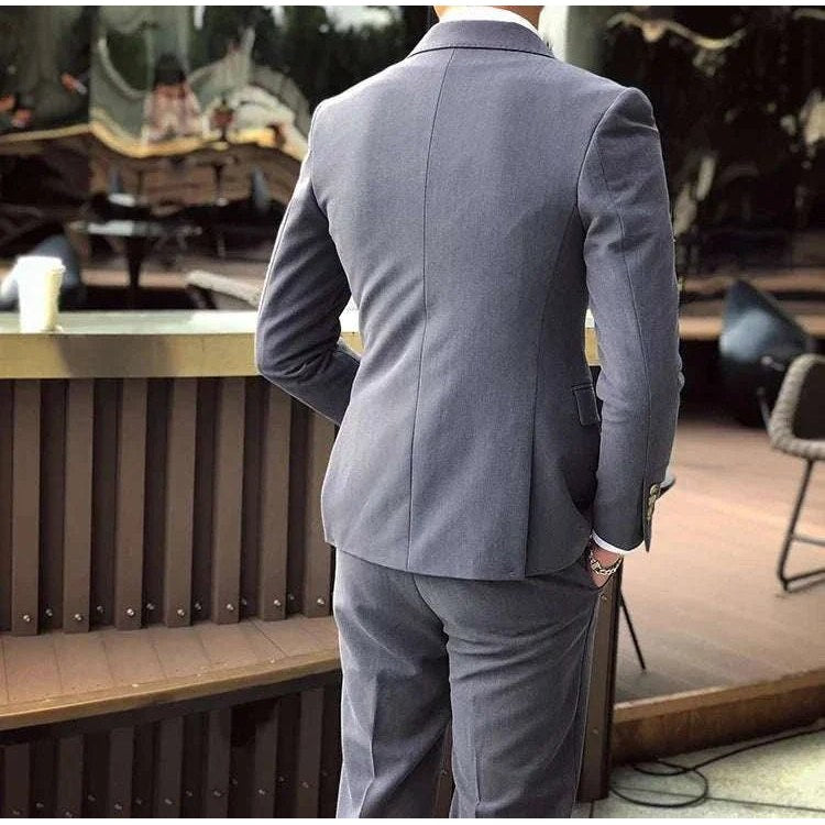 Men's elegant wedding suit