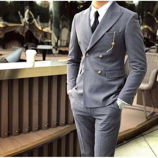 Men's elegant wedding suit