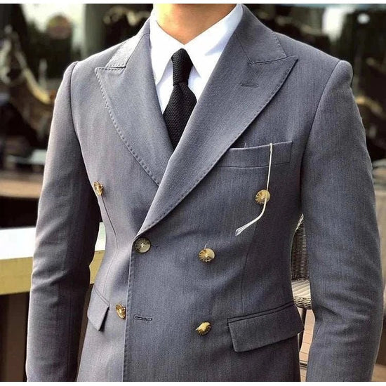Men's elegant wedding suit