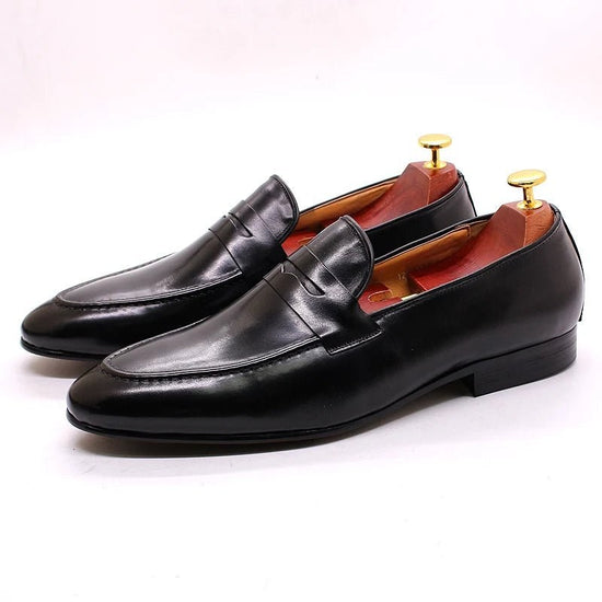 Men's Genuine Leather Penny Loafers