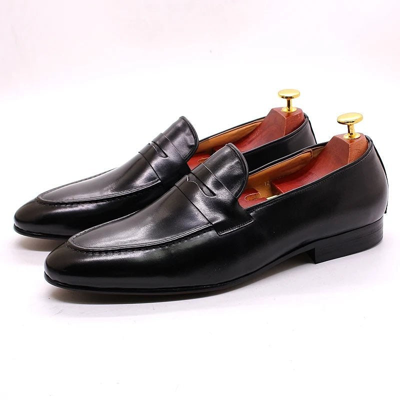 Men's Genuine Leather Penny Loafers
