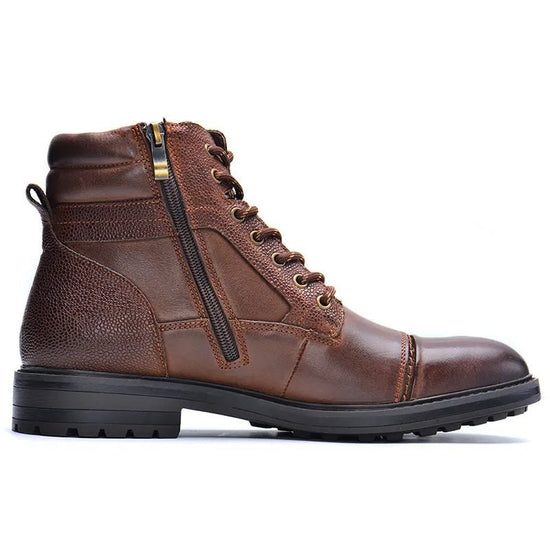 Men's High-Top Leather Boots