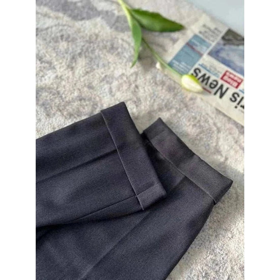 Men's High-Waist Dress Trousers