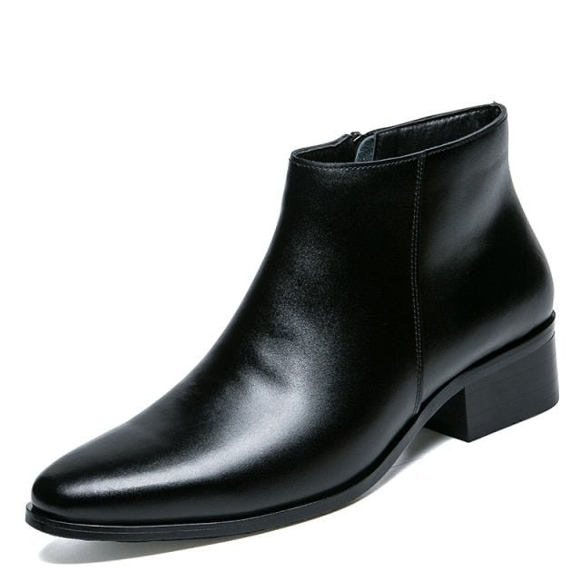 Men's italian genuine leather boots