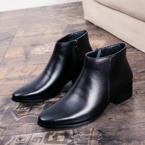 Men's italian genuine leather boots