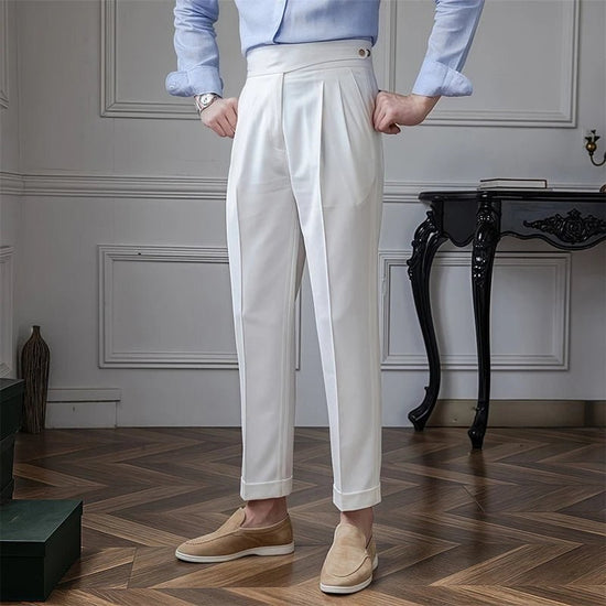 Men's Italian-Inspired Tailored Trousers