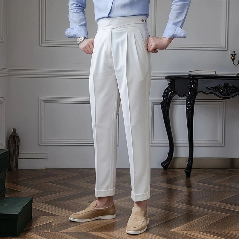 Men's Italian-Inspired Tailored Trousers
