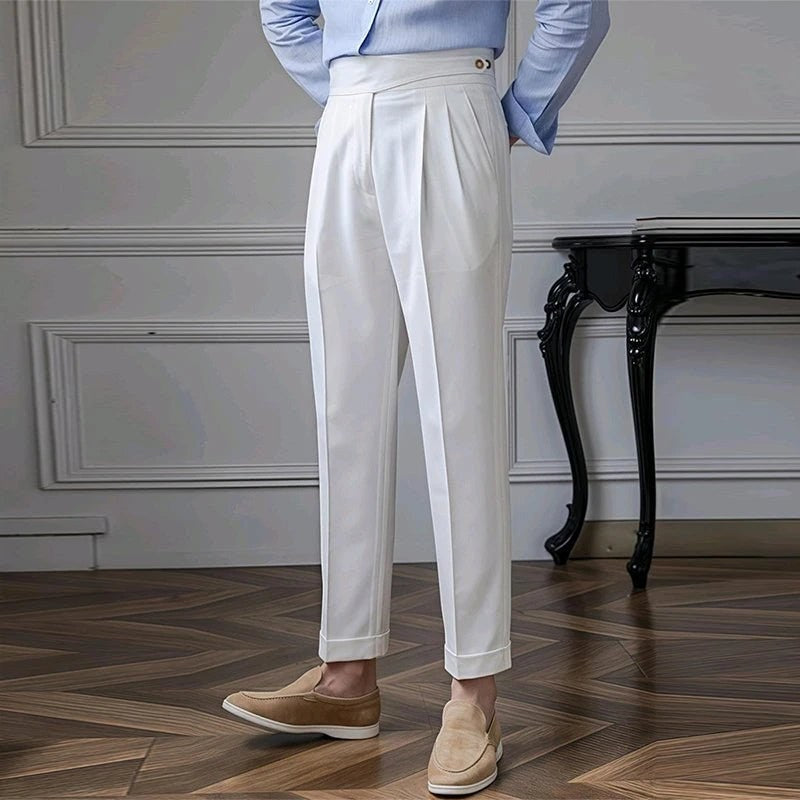 Men's Italian-Inspired Tailored Trousers