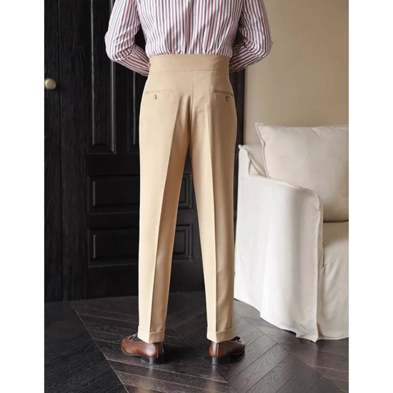 Men's Italian-Inspired Tailored Trousers