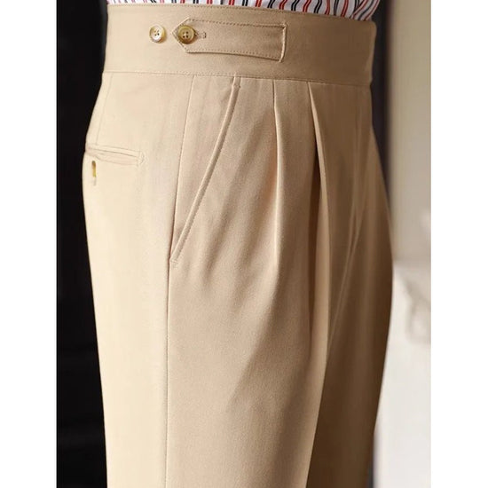 Men's Italian-Inspired Tailored Trousers