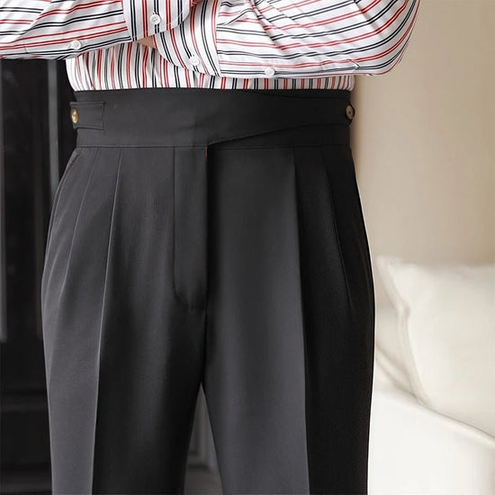 Men's Italian-Inspired Tailored Trousers