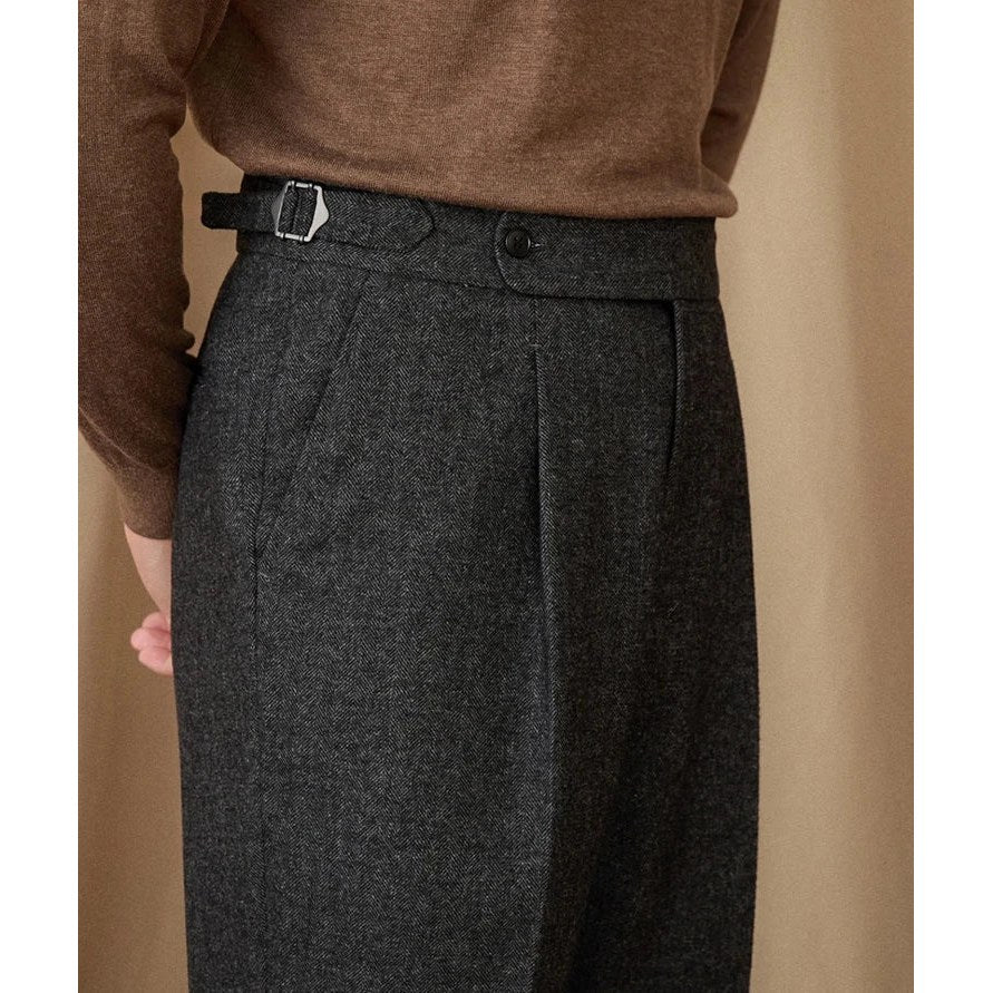 Men's Italian-Style Winter Trousers