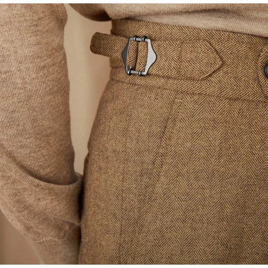 Men's Italian-Style Winter Trousers