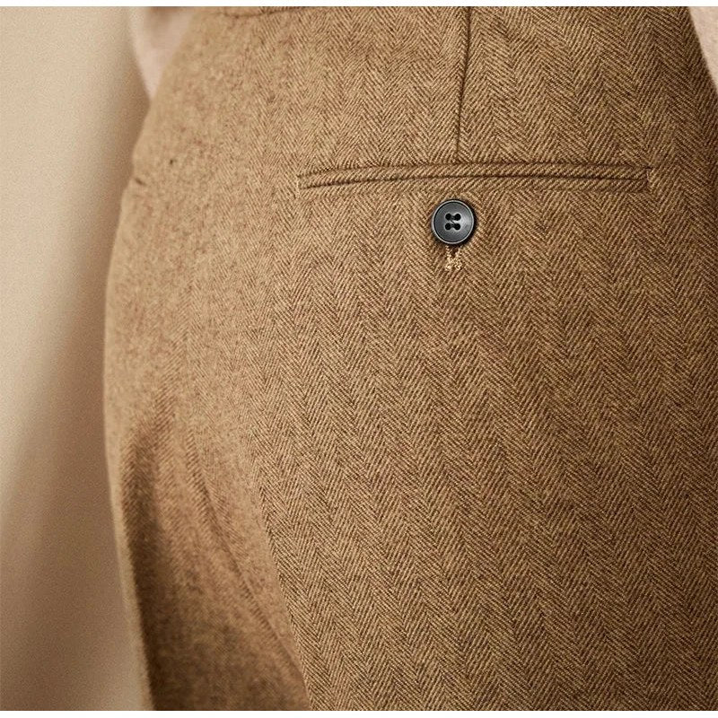 Men's Italian-Style Winter Trousers