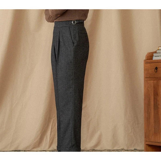 Men's Italian-Style Winter Trousers