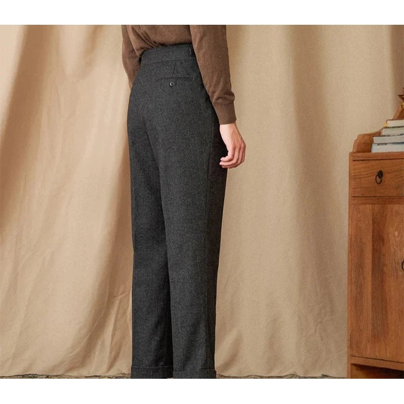 Men's Italian-Style Winter Trousers
