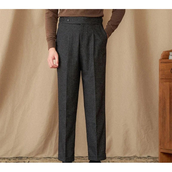 Men's Italian-Style Winter Trousers