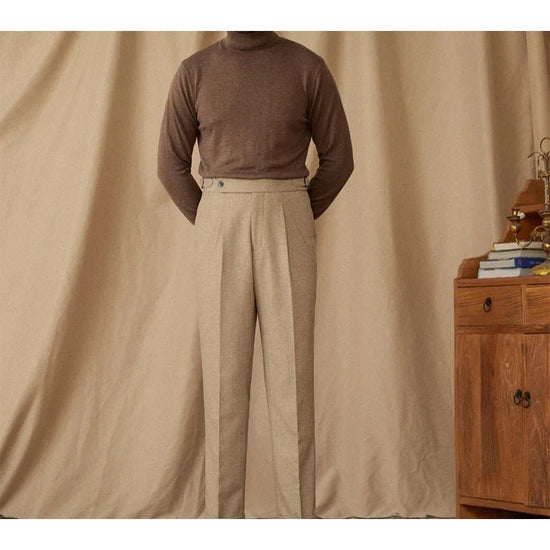 Men's Italian-Style Winter Trousers