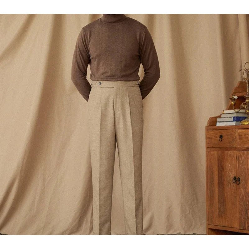 Men's Italian-Style Winter Trousers