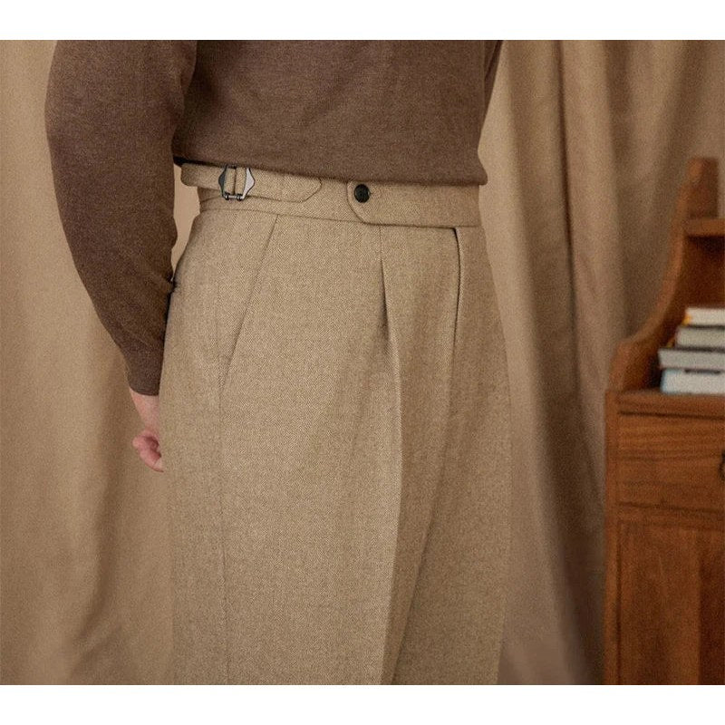 Men's Italian-Style Winter Trousers