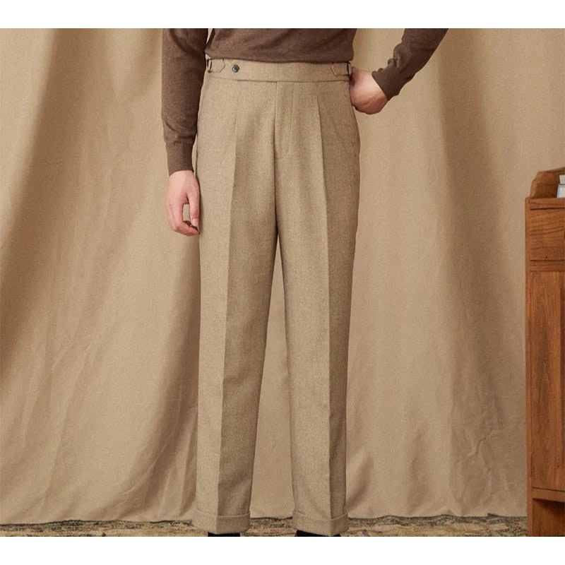 Men's Italian-Style Winter Trousers