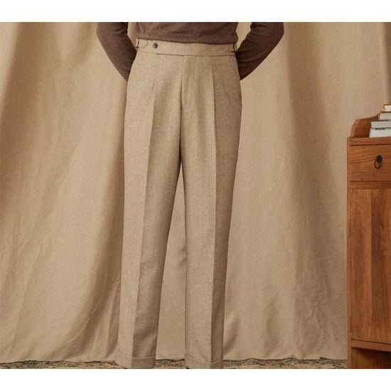 Men's Italian-Style Winter Trousers