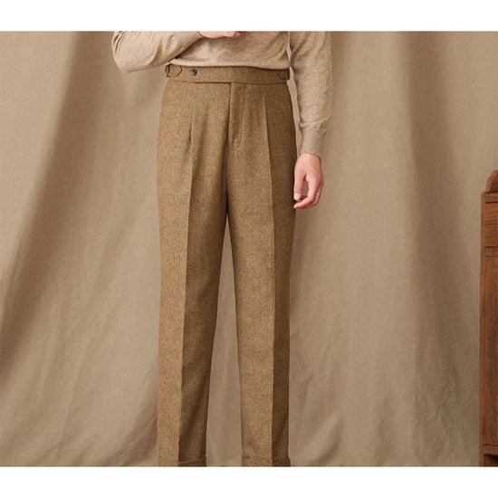 Men's Italian-Style Winter Trousers