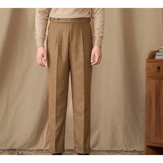Men's Italian-Style Winter Trousers