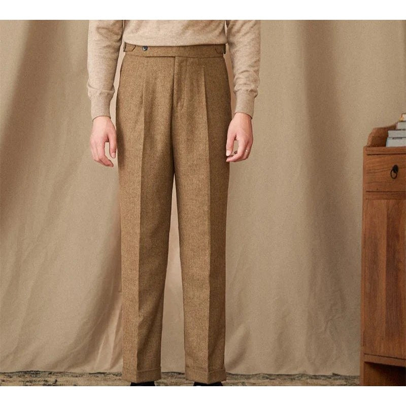 Men's Italian-Style Winter Trousers