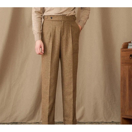 Men's Italian-Style Winter Trousers