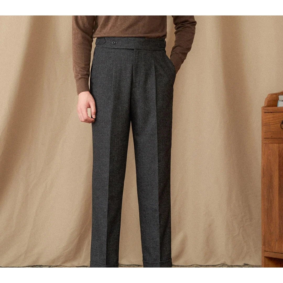 Men's Italian-Style Winter Trousers