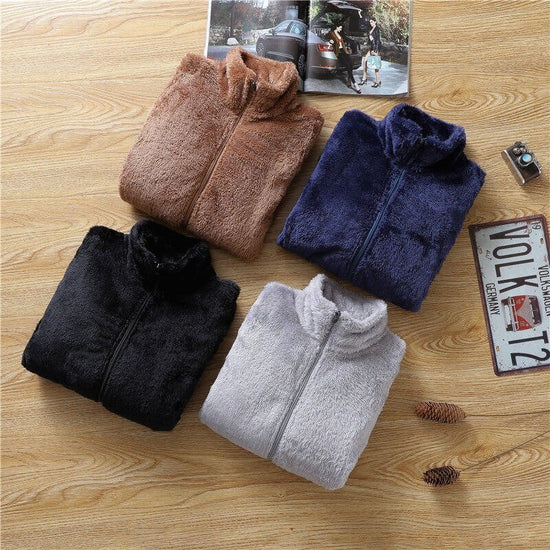 Men's korean velvet casual jacket