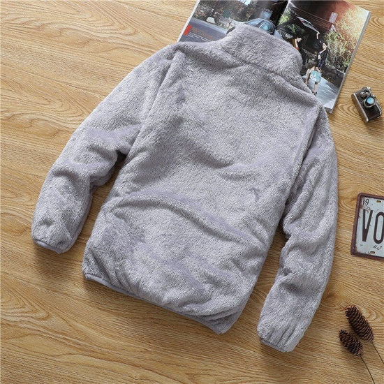 Men's korean velvet casual jacket