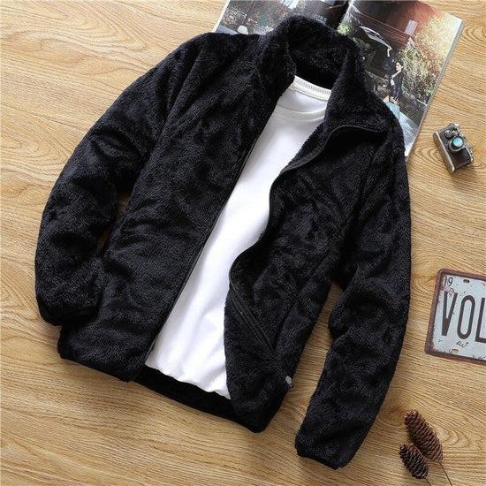 Men's korean velvet casual jacket