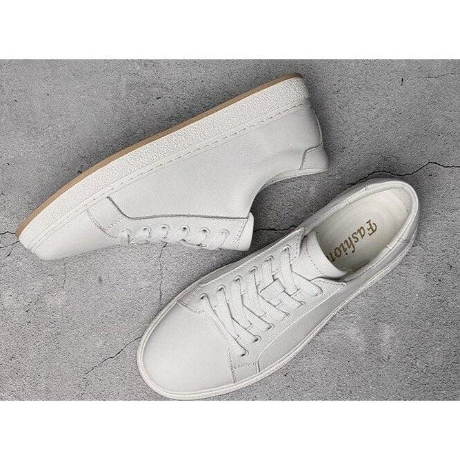Men's lace-up genuine leather casual shoes