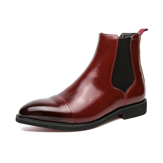 Men's leather chelsea boots